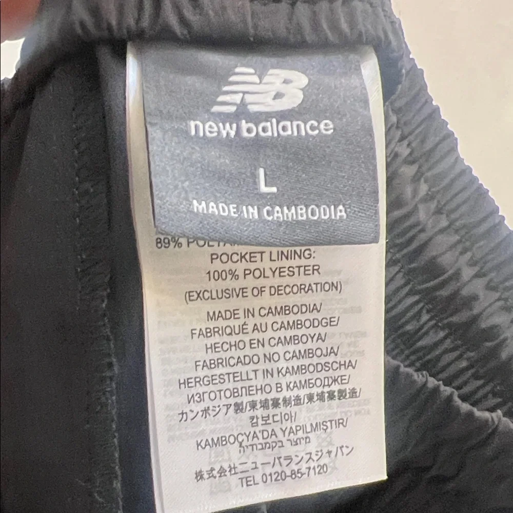 New Balance Black Performance Running Shorts Men’s Brand New !!! - Picture 6 of 6